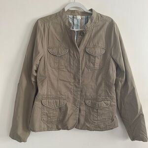 Old Navy Military Jacket Y2k Gilmore Girls Fall Casual L Green‎ 2005 Utility